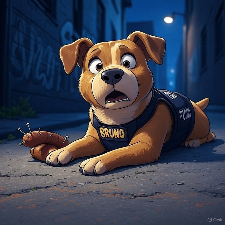 Bruno - Hero Sniffer Dog